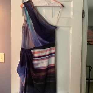 Rachel Roy watercolor cocktail dress